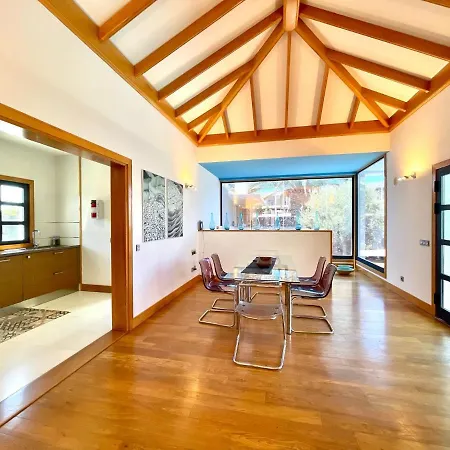 Mamma Mia Pool Heat Private & Jacuzzi 别墅 普拉亚布兰卡